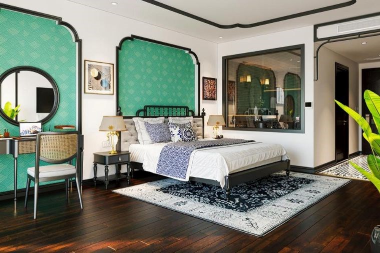 Phòng Deluxe Double & Twin with Garden view